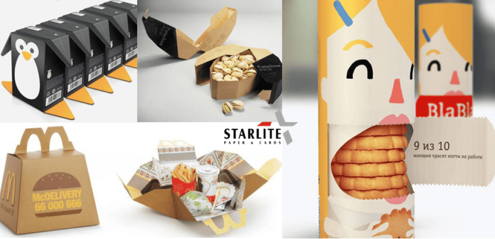 Desain kemasan makanan kreatif dari kertas