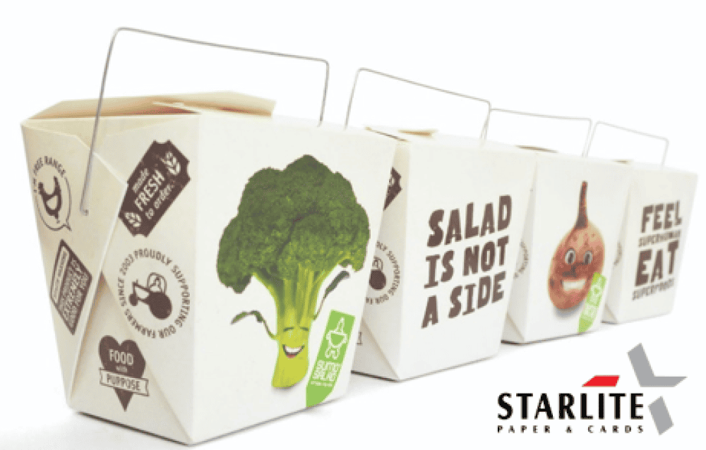 Custom paper food packaging for eco-conscious brands.