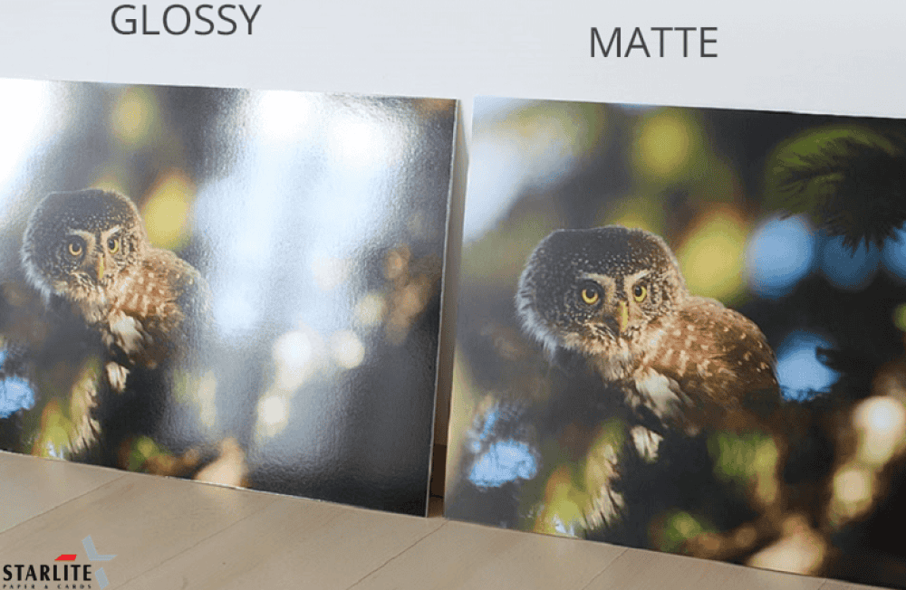 Perbedaan Glossy VS Matte