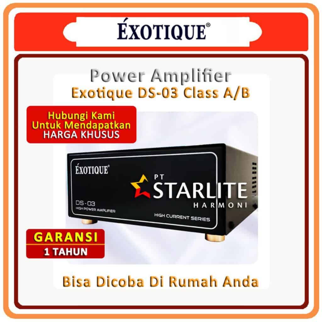 High Current Power Amplifier Exotique DS-03