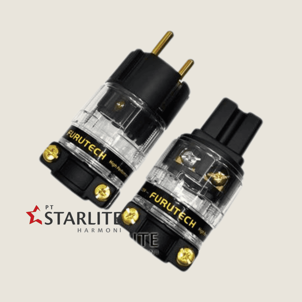 Audio Power Plug Furutech F-11E Schuko European Plug Gold Plated