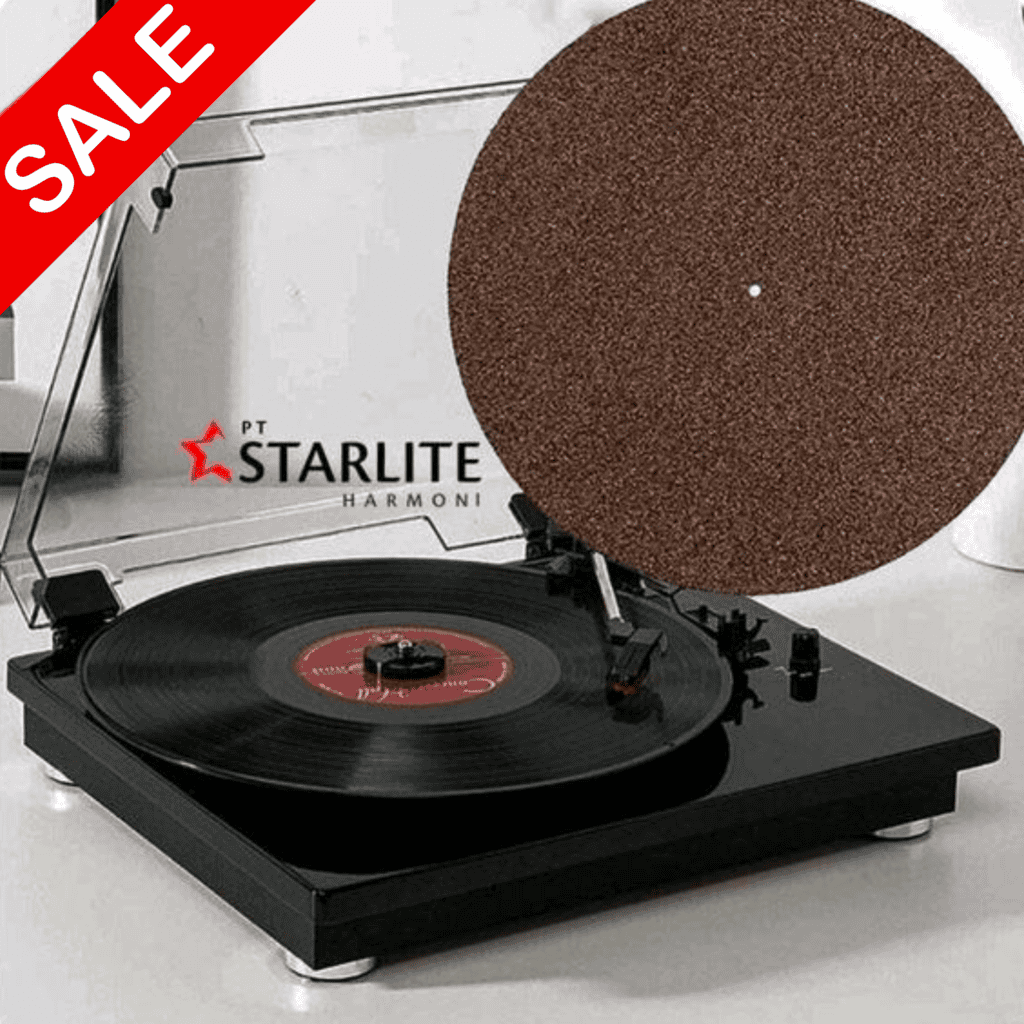 Audiophile Anti Static Vinyl Turntable Cork Platter Mat
