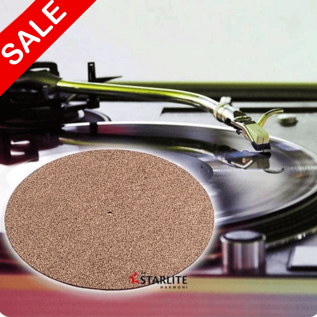 Audiophile Anti Static Vinyl Turntable Cork Platter Mat
