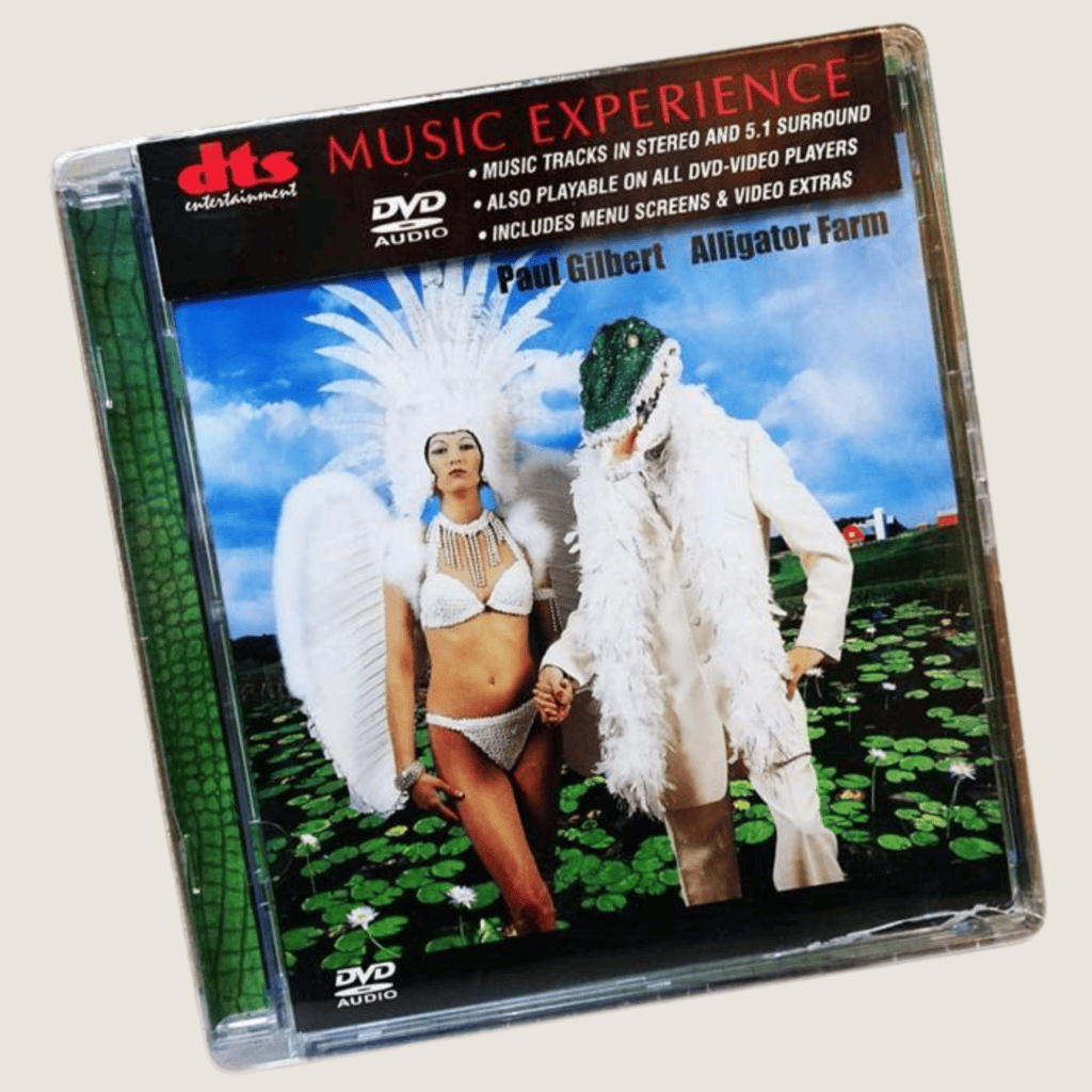 DVD Audio Musik Paul Gilbert - Alligator Farm DVD DTS 5.1