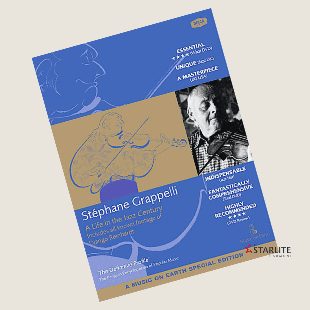 DVD Video Musik - Stephane Grappelli - A Life In The Jazz Century