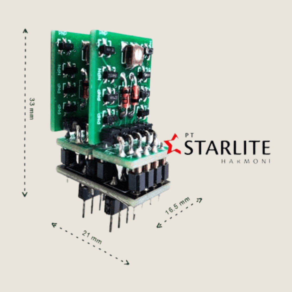 Discrete Dual Opamp Simple Circuit