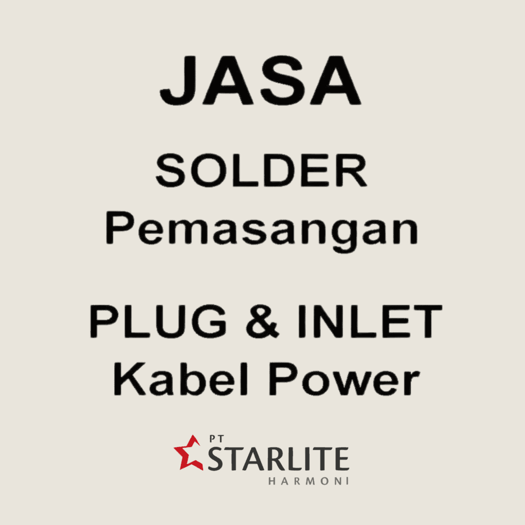 Jasa Pasang / Solder Konektor Plug dan IEC Inlet Kabel Power