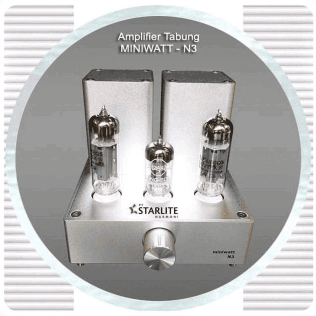Miniwatt N-3 Amplifier Tabung Asli Hongkong