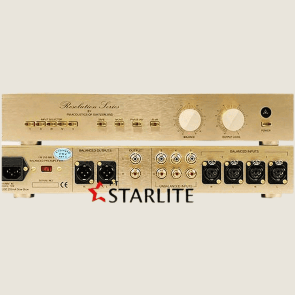Preamp Audio FM Acoustic FM255 TANPA Remote Control