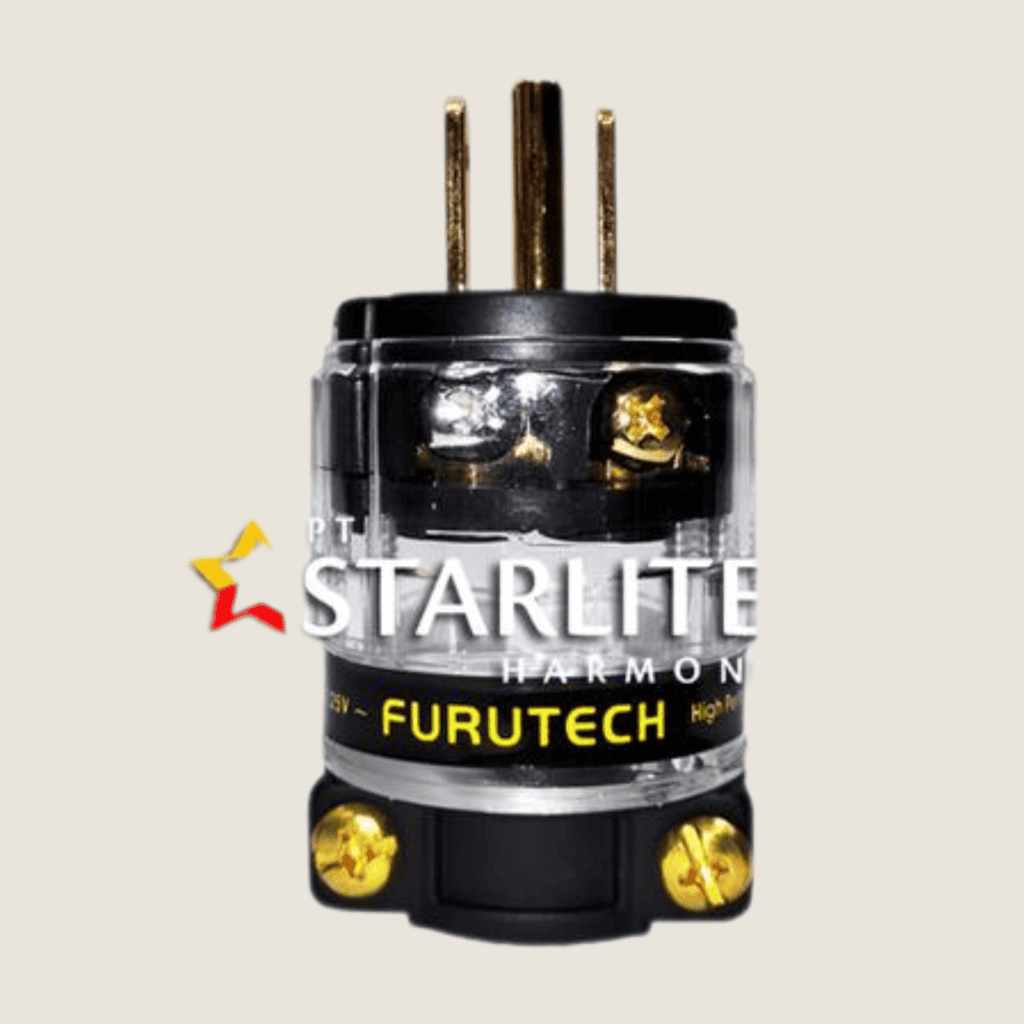 Steker Audio Power Plug Furutech F-11 Cu Gold Plated