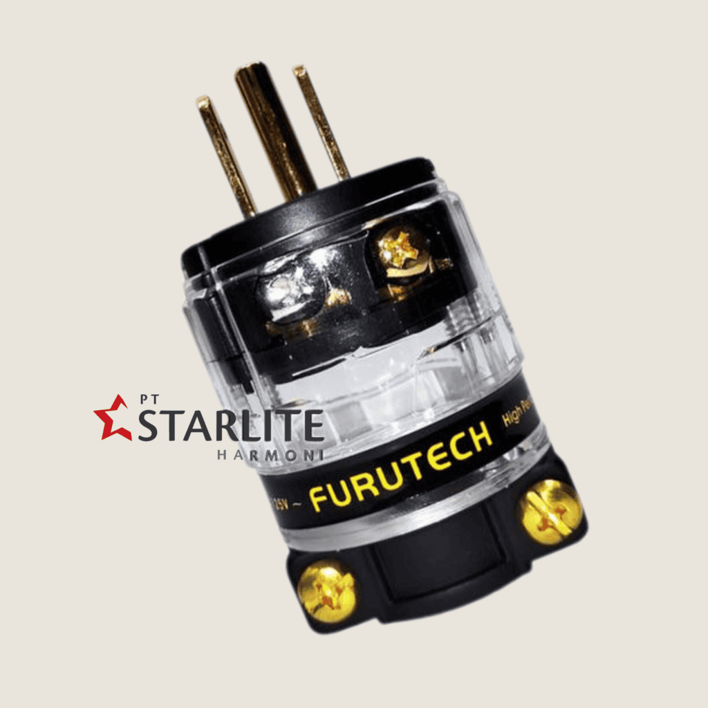 Steker Audio Power Plug Furutech F-11 Cu Gold Plated (2)