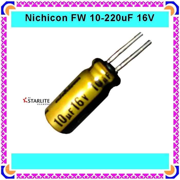 Kapasitor Nichicon FW 10-220 uF