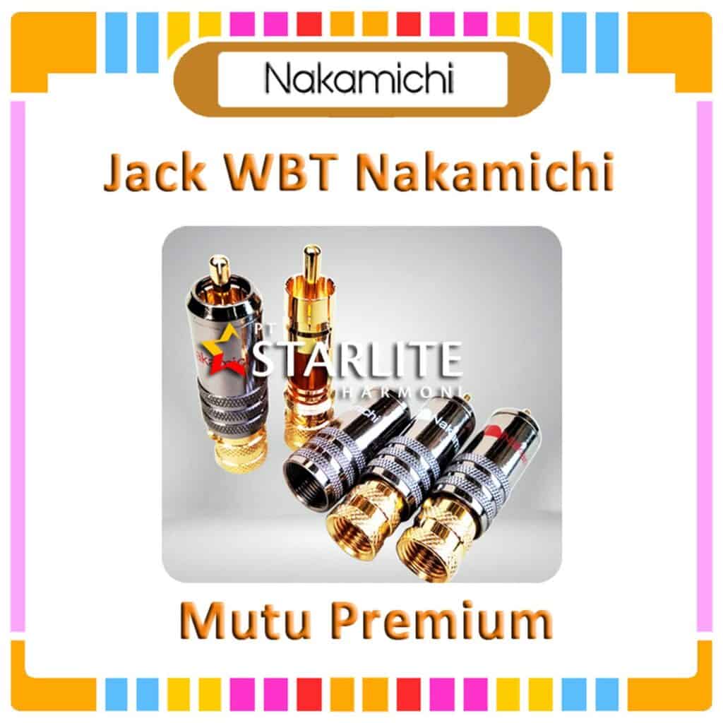 JACK RCA WBT Nakamichi RCA konektor WBT