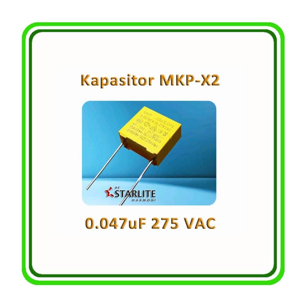 Kapasitor MKP-X2 0.047uF275 VAC MKP 47nF275 VAC
