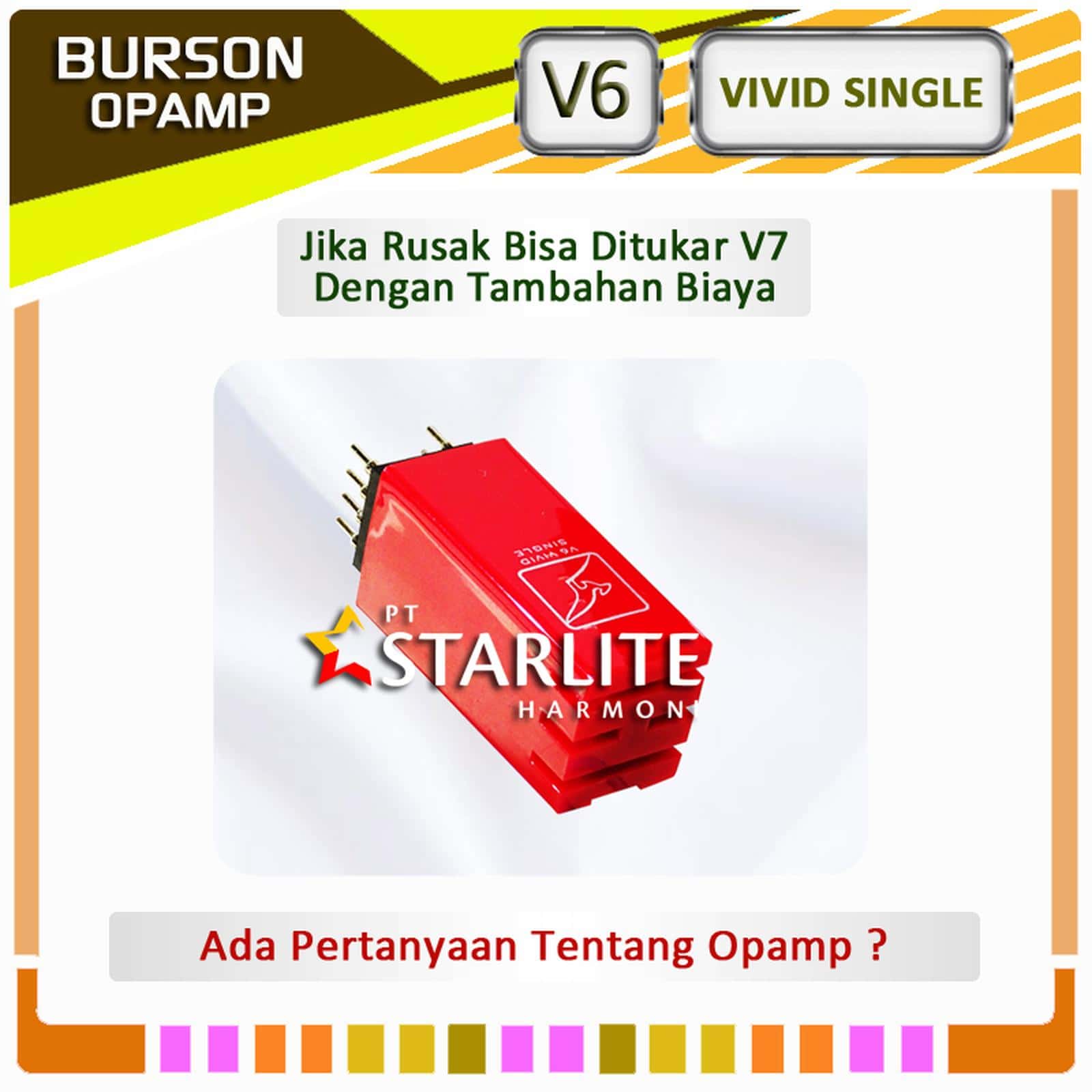 Opamp Burson V6-Vivid Single