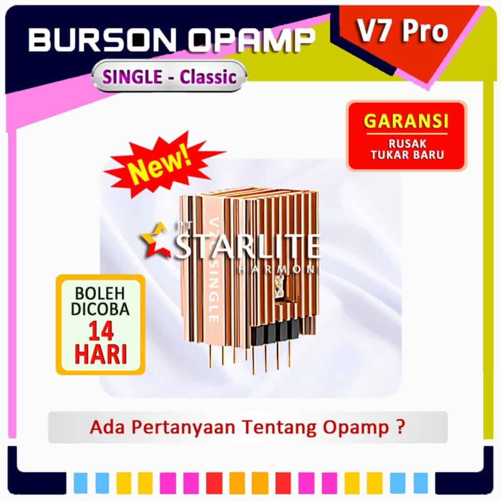Burson Opamp V7 Single PRO Vivid Classic