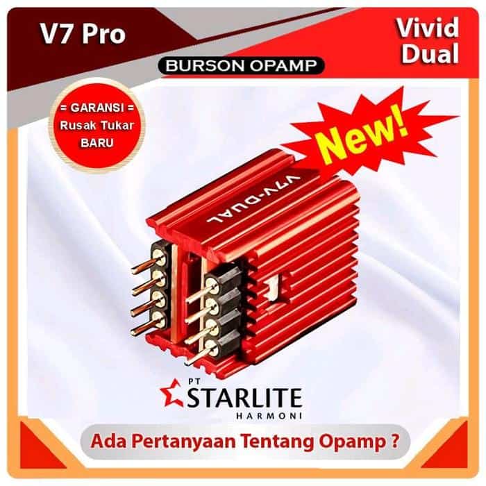 Burson Opamp V7 Dual PRO Vivid Classic