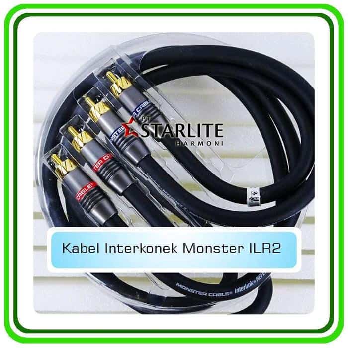 Kabel Interkonek / Kabel RCA Monster ILR2 Panjang 1.0 Meter