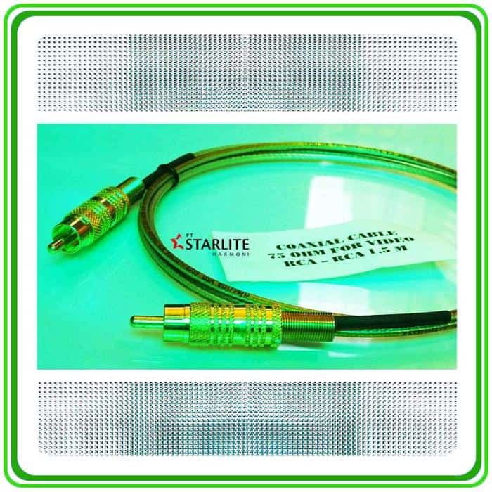 Kabel Coaxial RCA-RCA (1.5 m) - Merek Pasternak