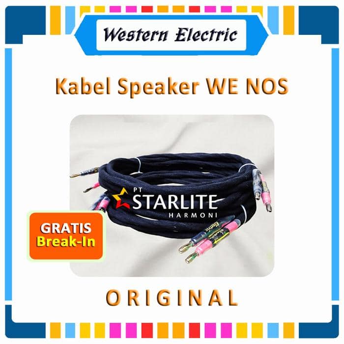 Kabel Speaker Western Electric NOS