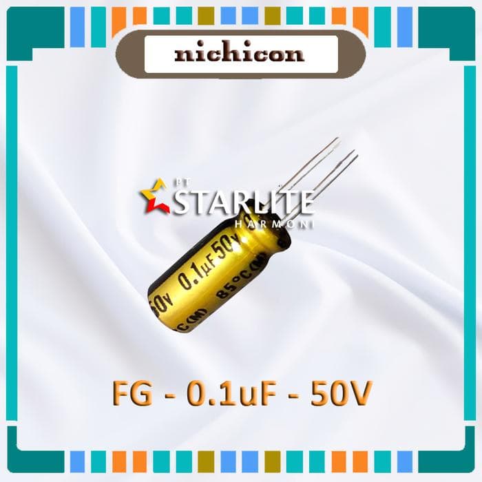 Kapasitor FG 0.1 - 47 uF / 50 V