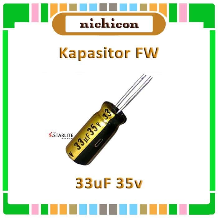 Capasitor Nichicon FW 33 - 47 uF 35 V