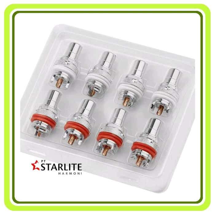 Konektor/Soket Input RCA Rhodium