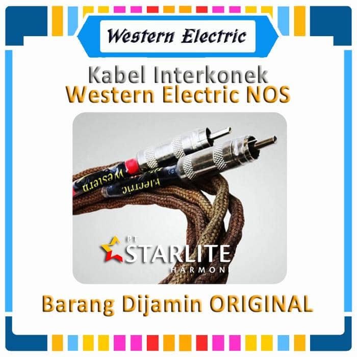 Kabel Interkonek / Kabel RCA Western Electric NOS Original