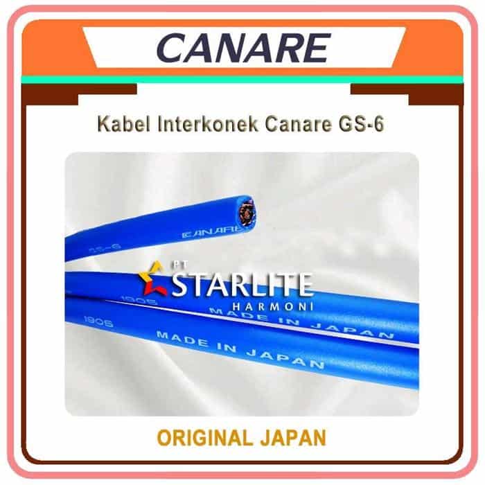 Sisa potongan Kabel RCA Kabel Interkonek Audio Canare GS-6 Original Buatan Jepang