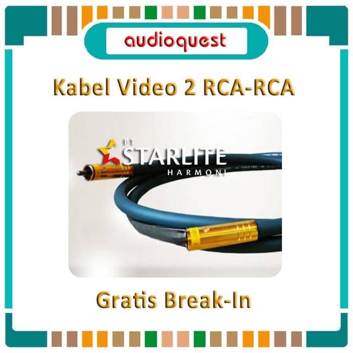 Kabel Video Audioquest Video-2 RCA-RCA (1.5 m)