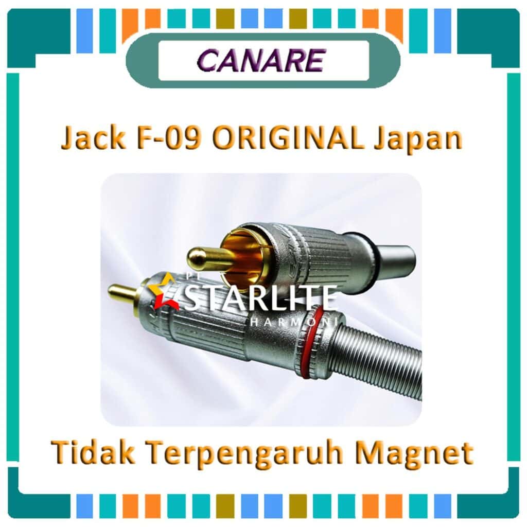 JACK RCA CANARE F-09 ORIGINAL Japan