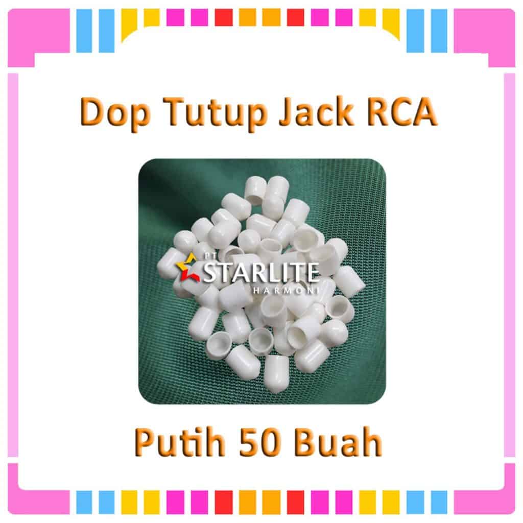 Dop Tutup Jack RCA (50 buah)