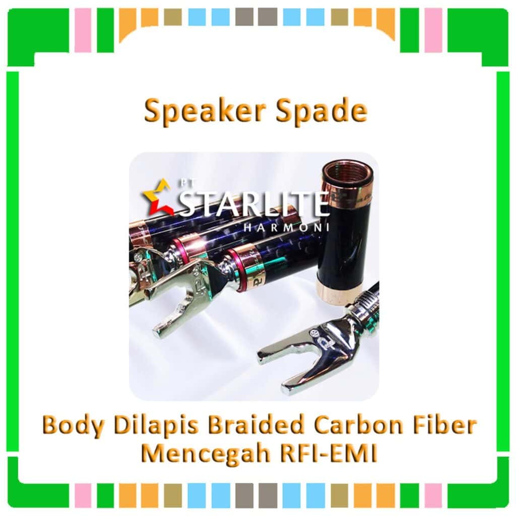 Speaker Spade - Terminal untuk Kabel Speaker - Harga per buah