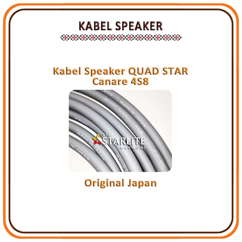 QUAD-STAR CANARE 4S8 Kabel Speaker
