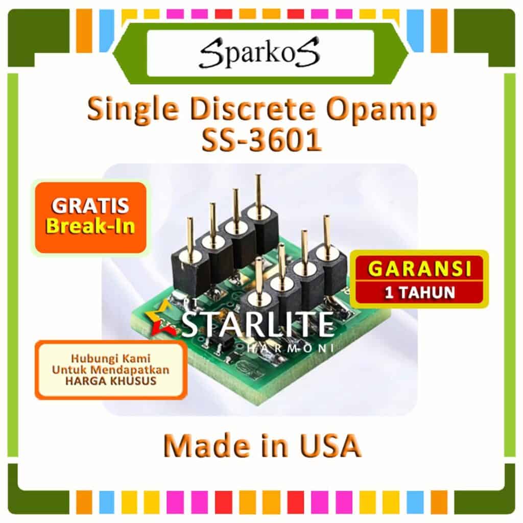 Sparkos Labs Single Discrete Opamp SS3601