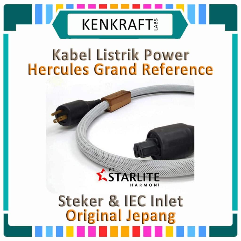 Kabel Listrik Power Audio Kenkraft Labs Hercules Grand Reference