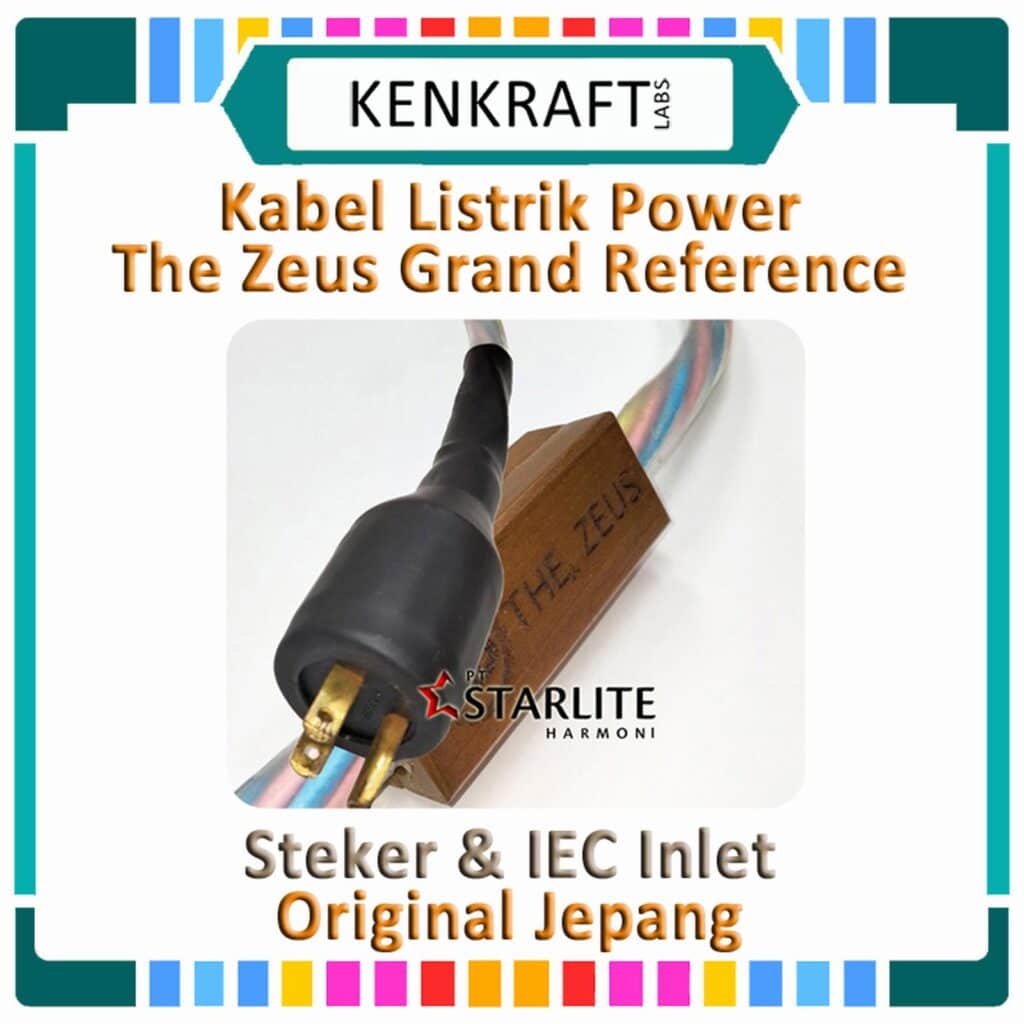 Kabel Listrik Power Audio Kenkraft Labs The Zeus Grand Reference