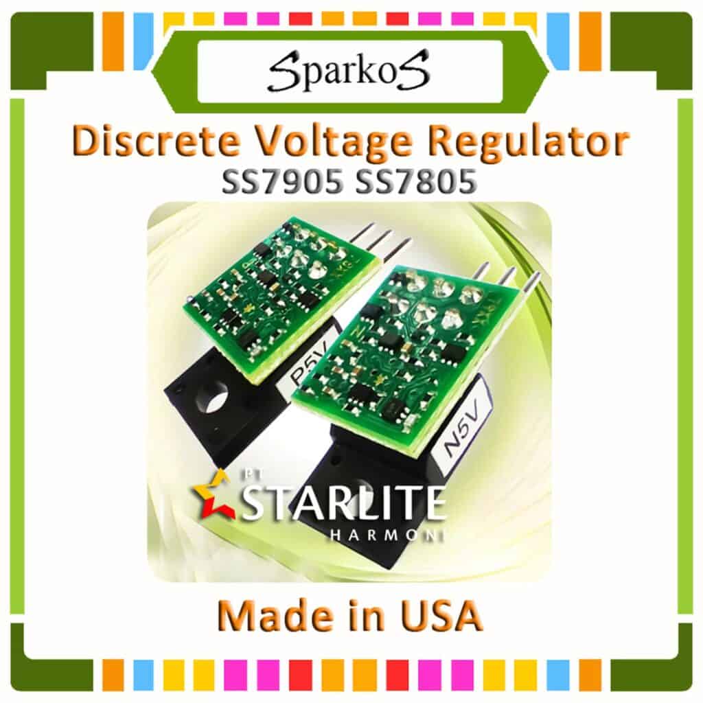 Sparkos Discrete Voltage Regulator SS7905 SS7805 - 5 Volt