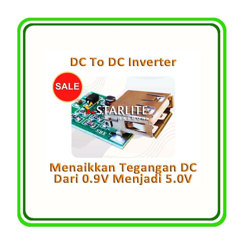 IC Chip DC to DC Inverter - Menaikkan Tegangan DC