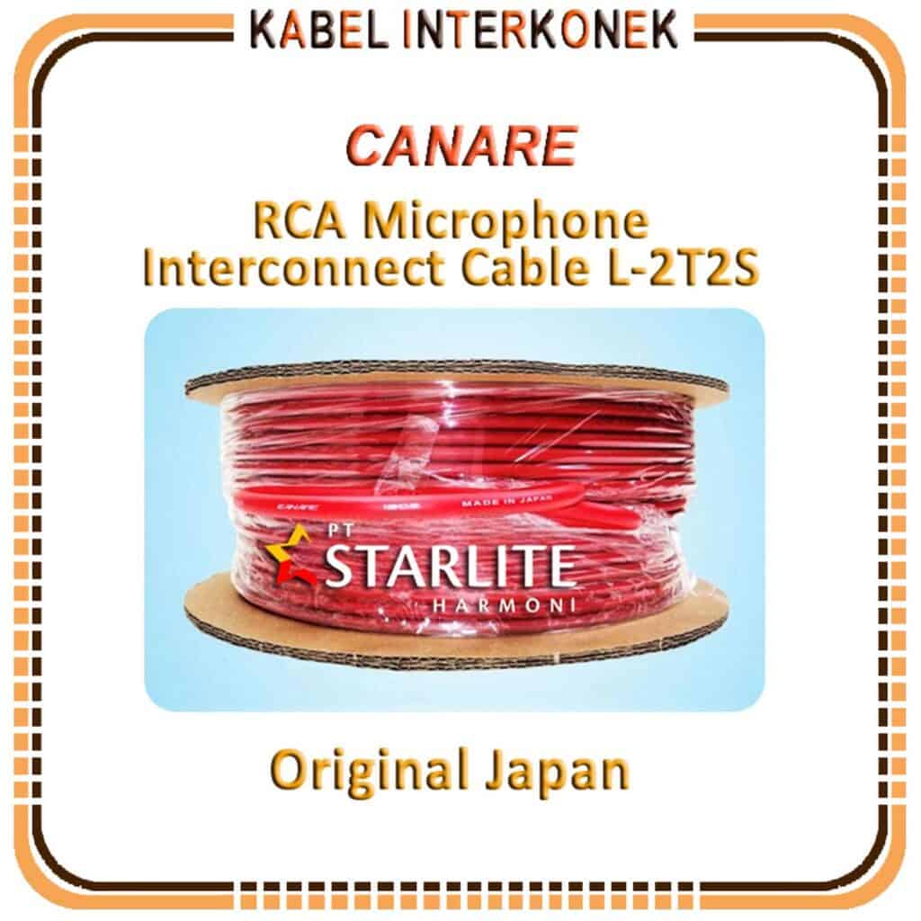 Interconnect Cable RCA Microphone Cable Canare L2T2S Original Japan