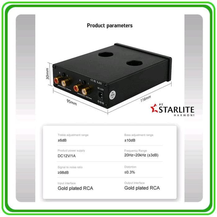 Preamp tabung 6J1 FX Audio FX-03 / AIYIMA A3 / Nobsound