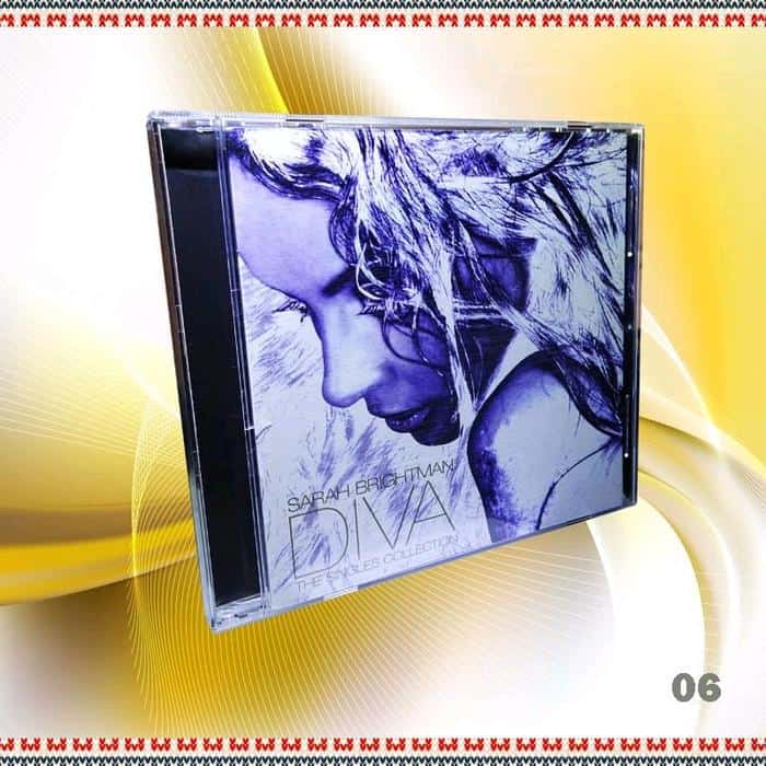 CD Musik Ex Koleksi Pribadi - Sarah Brightman - Diva Single Collection