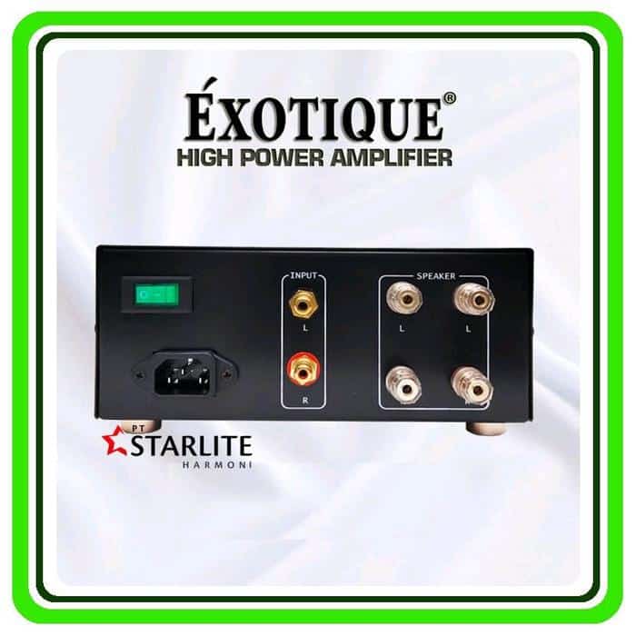 High Current Power Amplifier Exotique DS-03 Class AB