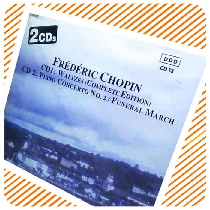 CD Musik Ex Koleksi Pribadi - Frederic Chopin - 2 CD