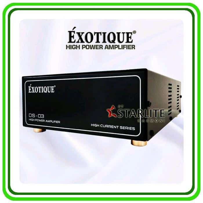 High Current Power Amplifier Exotique DS-03 Class AB