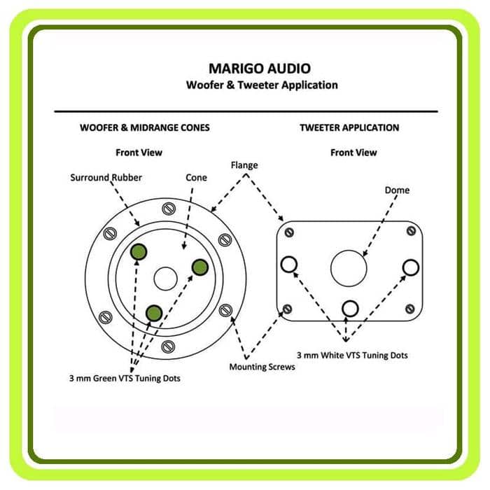 Marigo Audio Labs Microdot Damping Discs
