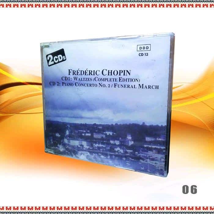 CD Musik Ex Koleksi Pribadi - Frederic Chopin - 2 CD