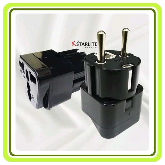 Universal steker Adapter Oversteker Colokan Eropa
