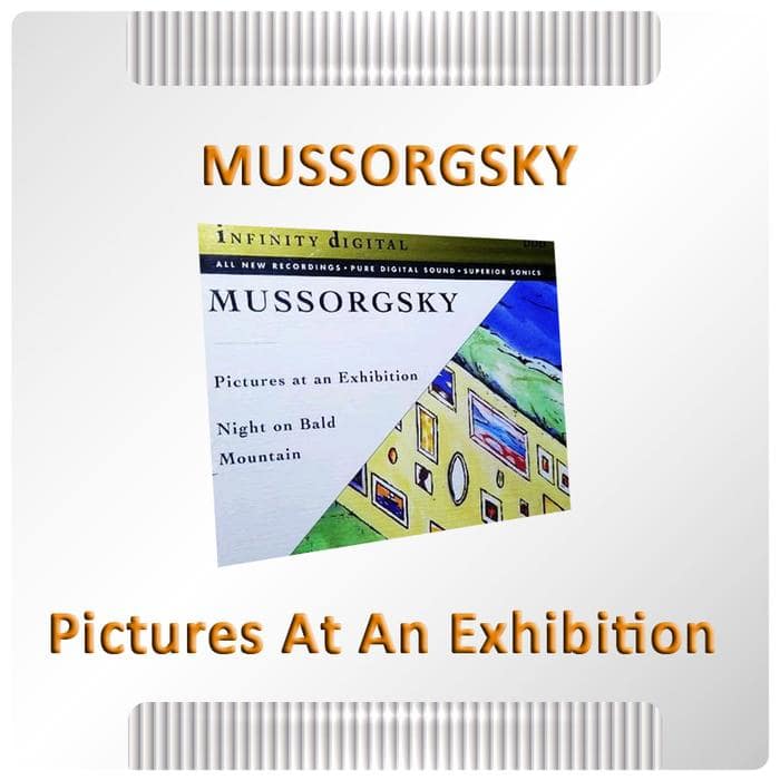 CD Musik Ex Koleksi Pribadi - Mussorgsky - Pictures at an Exhibition