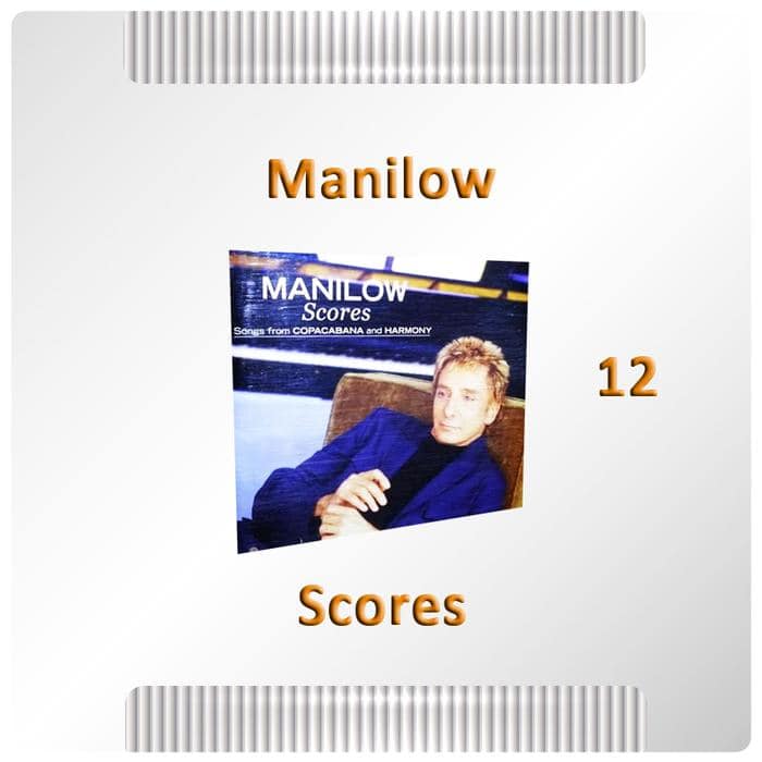 CD Musik Ex Koleksi Pribadi - Manilow - Scores